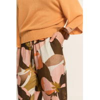 Expresso Broek Mid Brown Olive